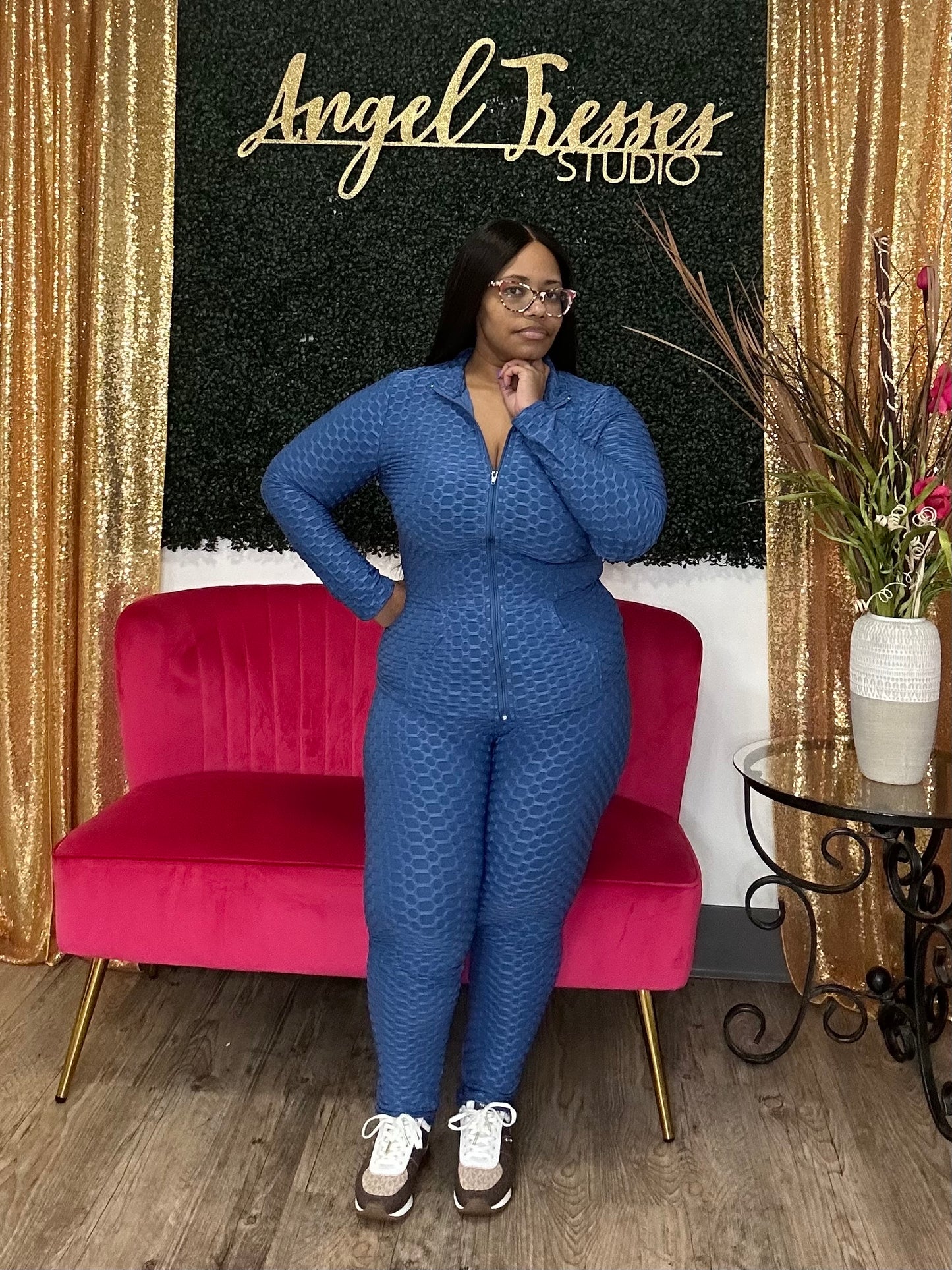 Honey Comb Set(no hoodie)