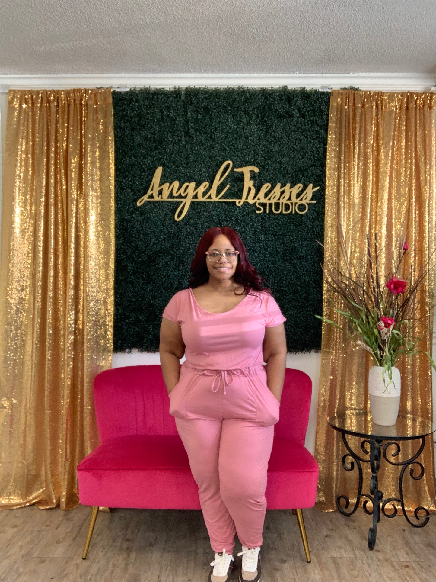 Jumpsuit Plus Mauve